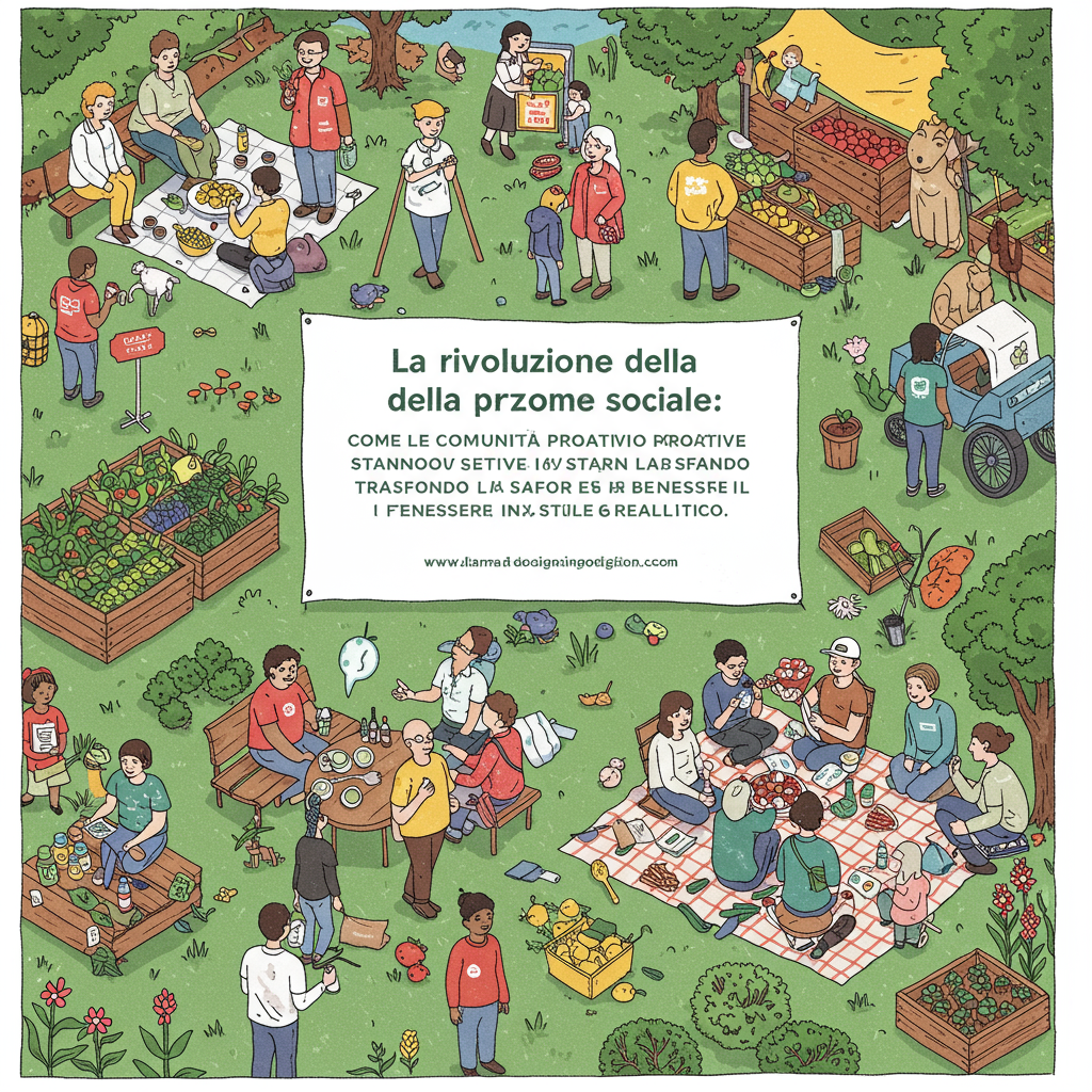 La rivoluzione della prescrizione sociale: come le comunità proattive stanno trasformando la salute e il benessere