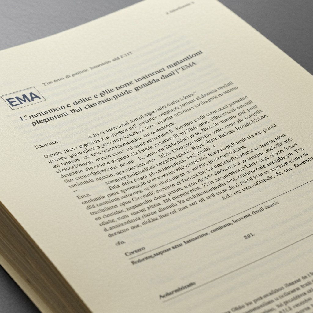 L'inclusione delle donne incinte nei trial clinici: nuove linee guida dall'Ema