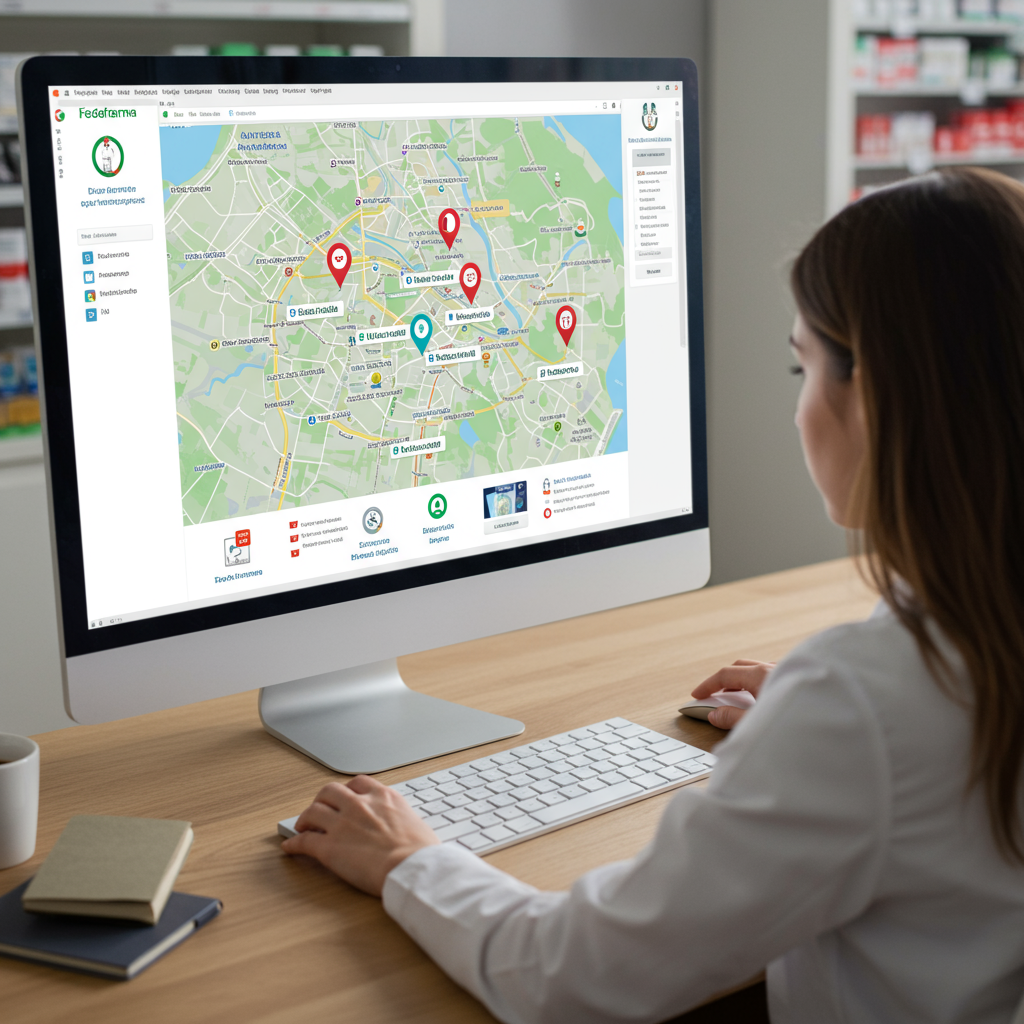 Titolo nuovo: Scopri i nuovi servizi della Farmacia: la mappatura online su Federfarma