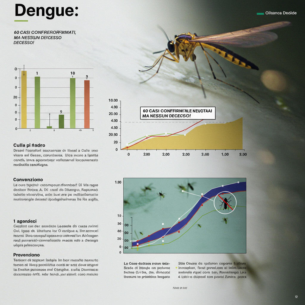 Dengue: 60 casi confermati, ma nessun decesso! Scopri come proteggerti da questa malattia