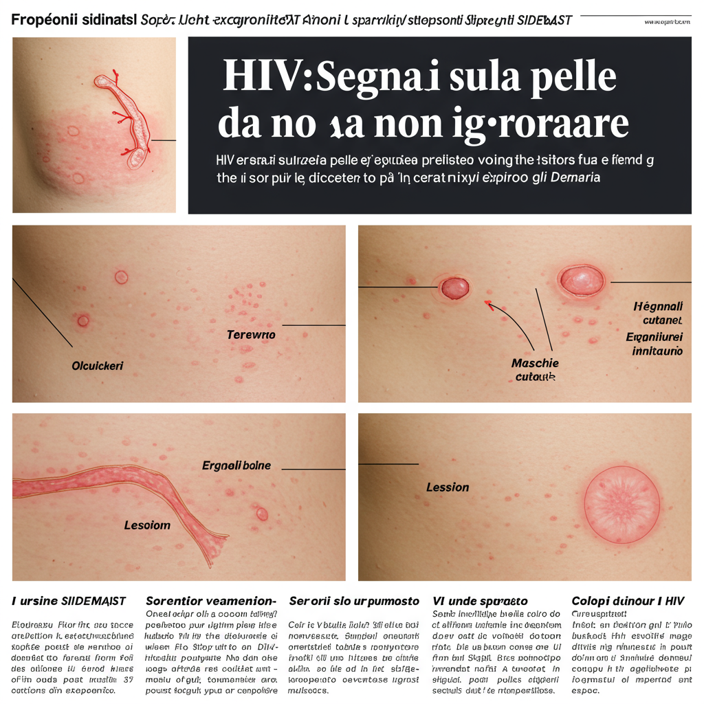 HIV: Segnali sulla pelle da non ignorare. Scopri cosa dicono gli esperti SIDeMaST