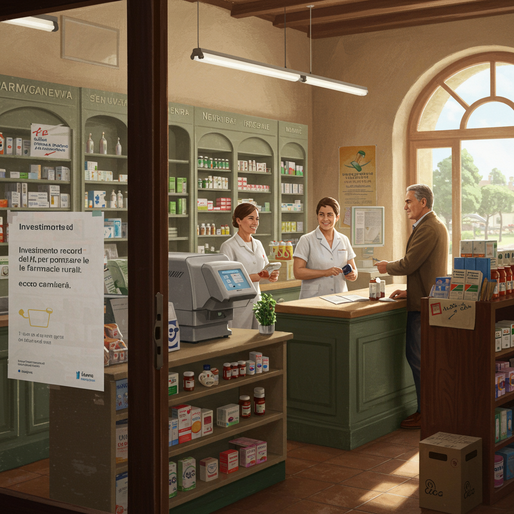 Investimento record dell'Enpaf per potenziare le farmacie rurali: ecco cosa cambierà