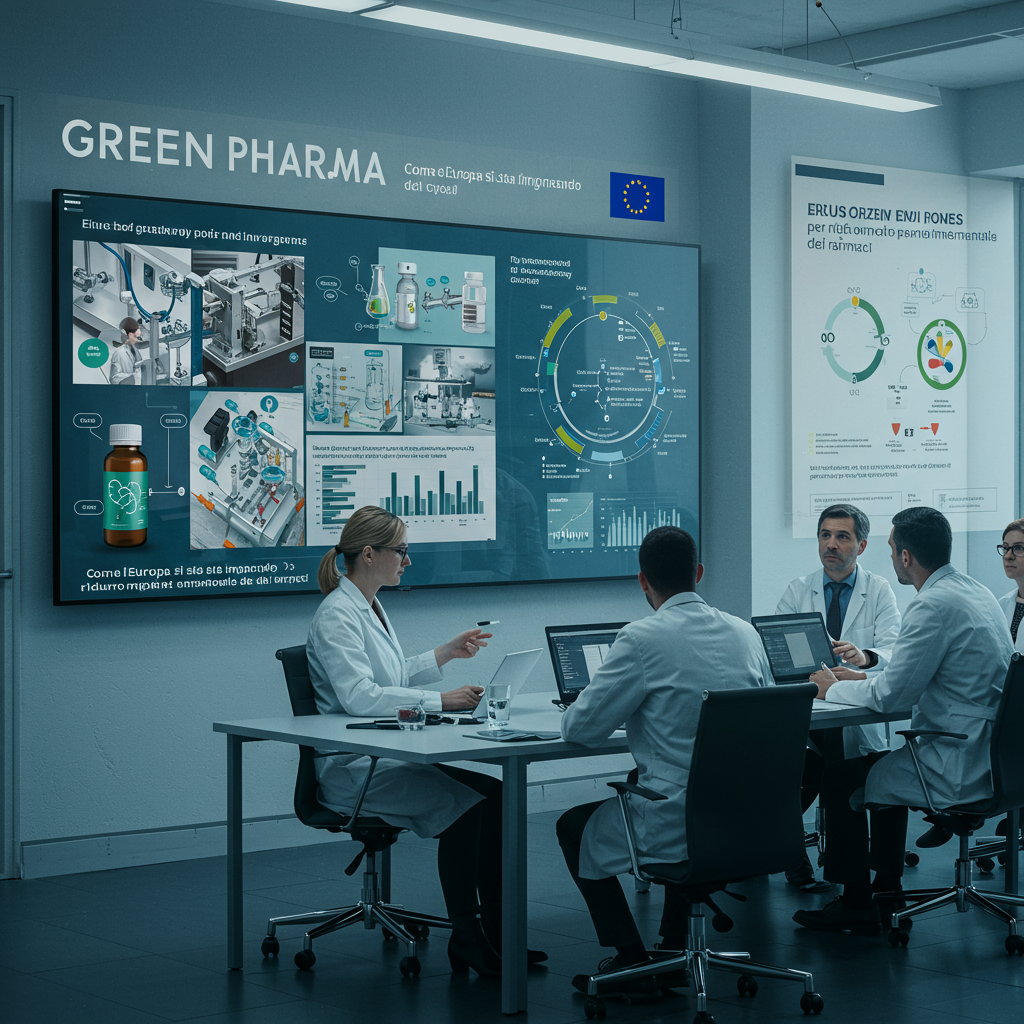 Green Pharma: come l'Europa si sta impegnando per ridurre l'impatto ambientale dei farmaci