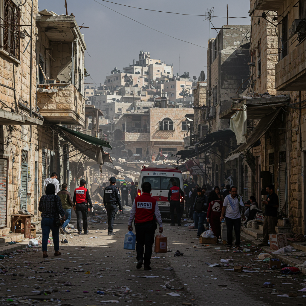 Emergenza umanitaria in Palestina: la richiesta di intervento della FNOVI per proteggere i civili