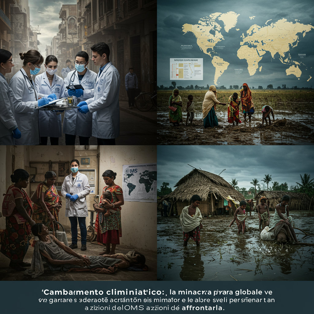 Cambiamento climatico: la minaccia per la salute globale e le azioni dell'OMS per affrontarla