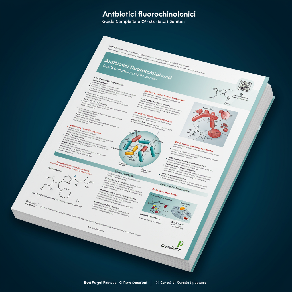 Antibiotici Fluorochinolonici: Guida Completa per Pazienti e Operatori Sanitari