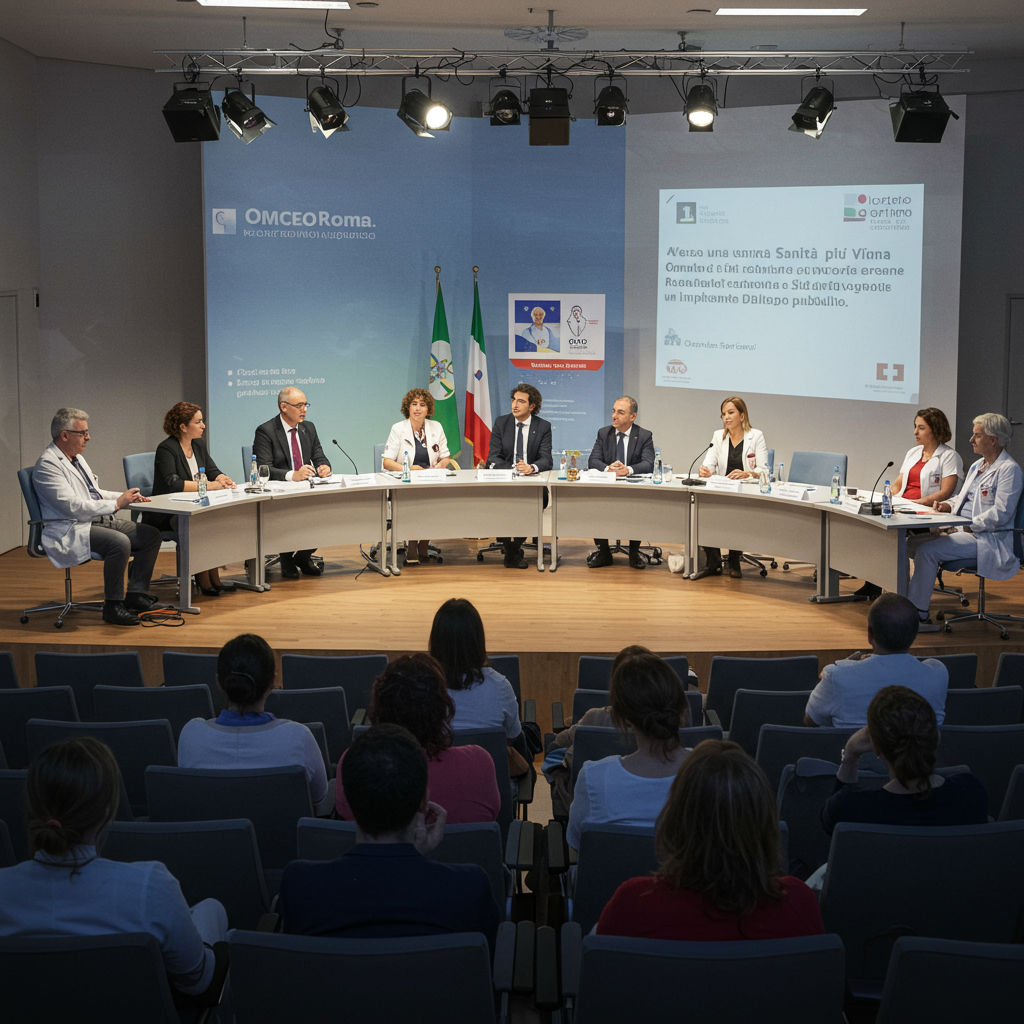 Verso una Sanità più Vicina alle Persone: Omceo Roma Coinvolge Regione e Sindacati in un Importante Dialogo Pubblico