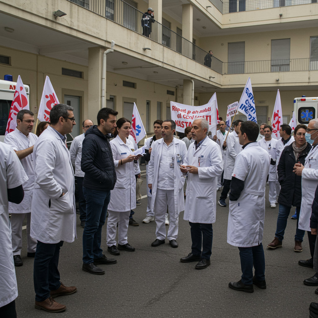 Crisi nel settore sanitario: sindacati in agitazione per il rinnovo del CCNL Anaste