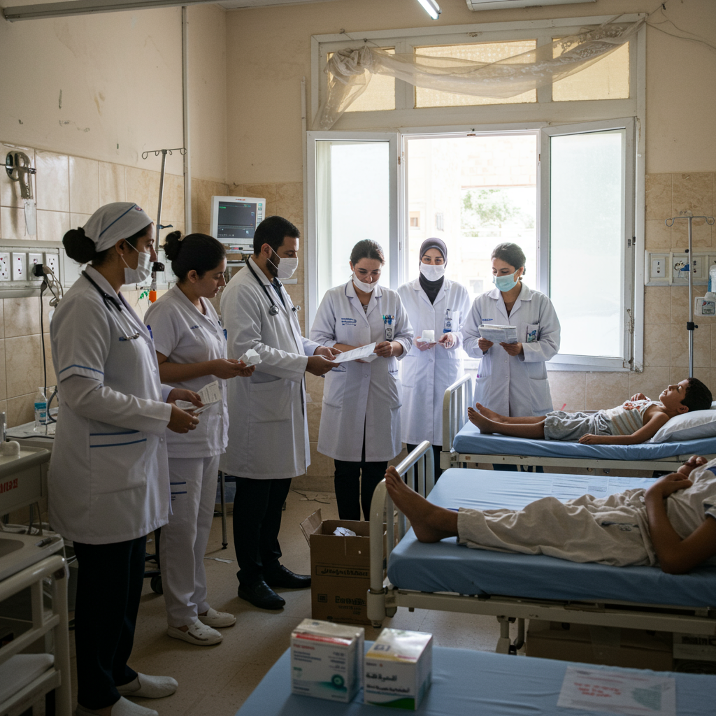 Un gesto di solidarietà globale: medicinali salvavita per pazienti con coagulopatie in Palestina