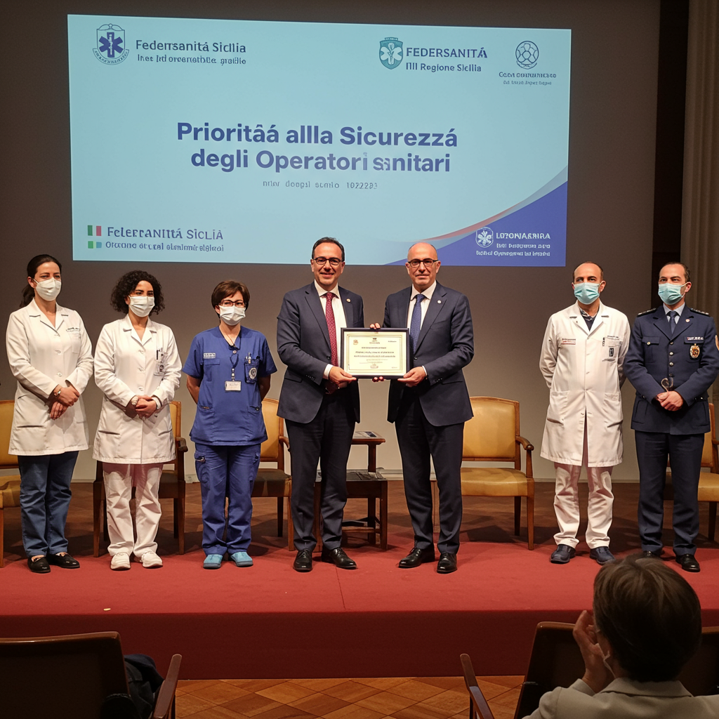 Priorità alla Sicurezza degli Operatori Sanitari: Il Riconoscimento di Federsanità Sicilia per le Iniziative della Regione