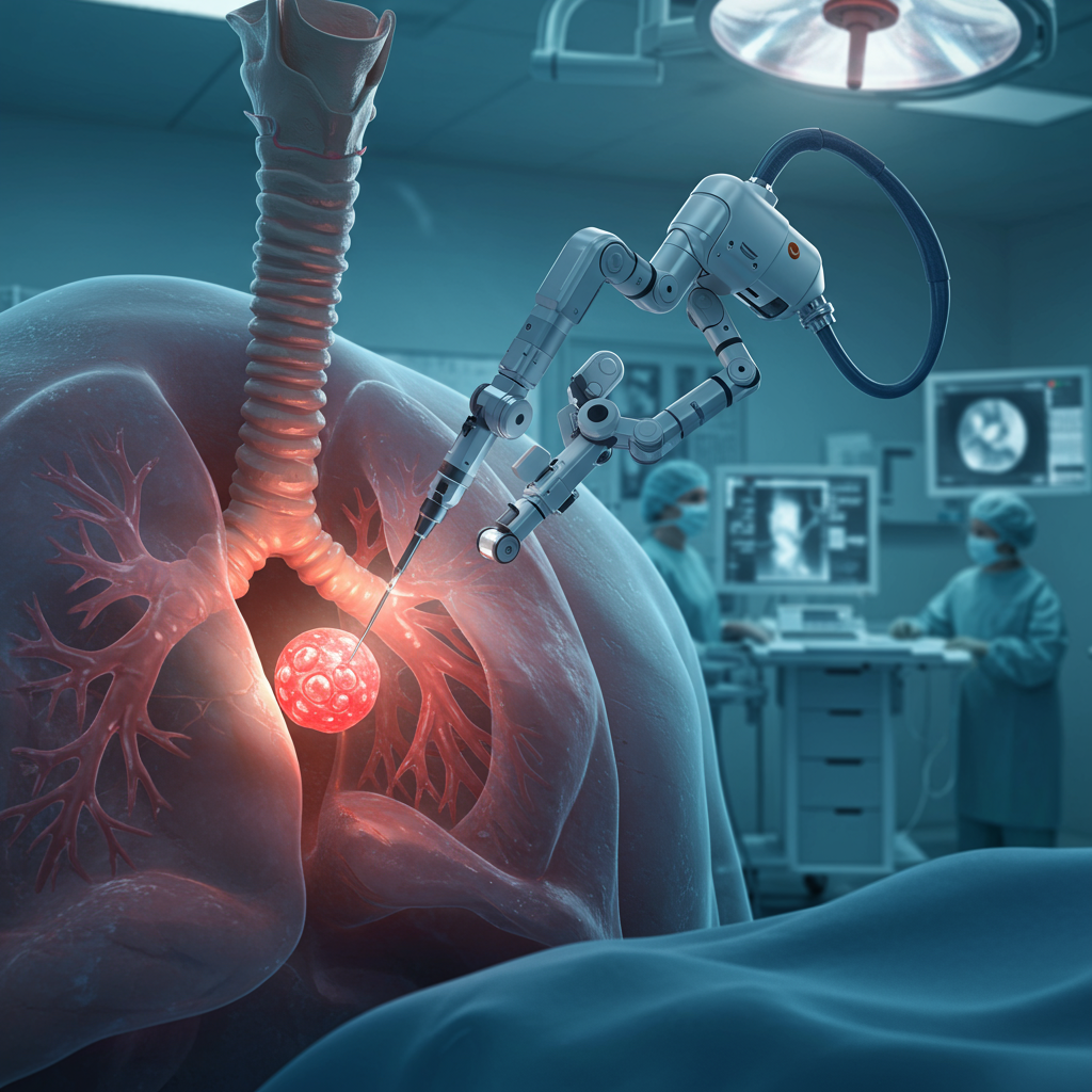 Il futuro della diagnosi precoce: Broncoscopia robotica per individuare e trattare i noduli polmonari