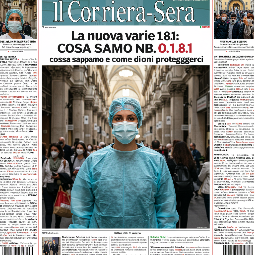 La nuova variante NB.1.8.1: cosa sappiamo e come proteggerci