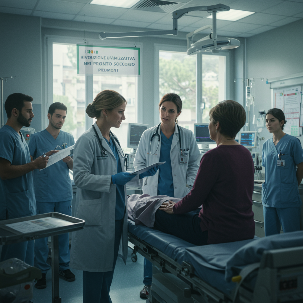 Rivoluzione umanizzativa nei Pronto Soccorso: Il Piemonte all'avanguardia