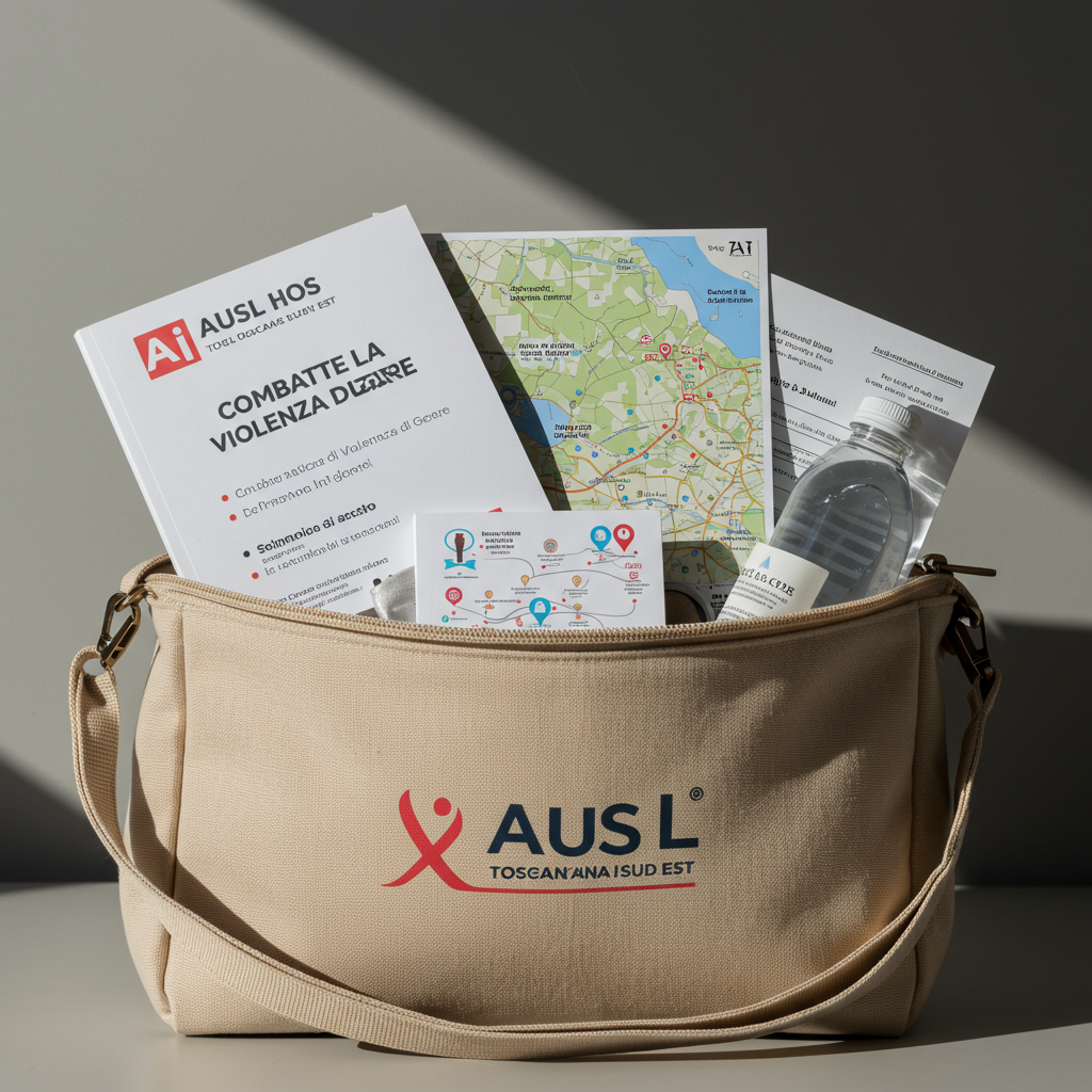 Combatte la Violenza di Genere: il Nuovo Kit di Supporto per le Vittime presso l'Ausl Toscana Sud Est