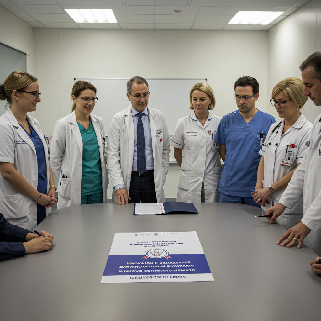 Innovazione e Valorizzazione del Personale Sanitario: Il Nuovo Contratto Firmato