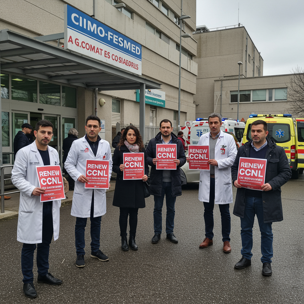 Scenari incerti nel comparto sanitario: Cimo-Fesmed minaccia agitazioni se non si avviano trattative per il rinnovo del CCNL medici