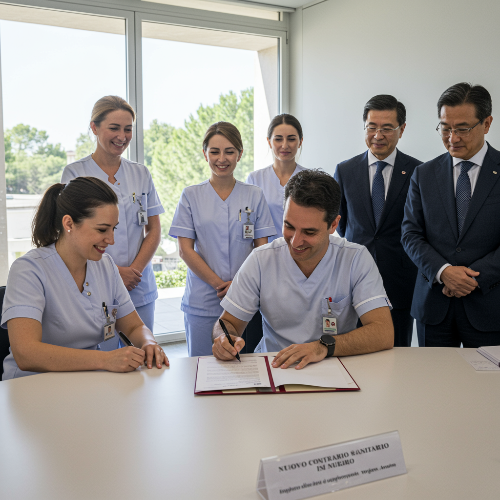 Il nuovo Contratto Sanitario: un passo avanti grazie alla firma di Nursing