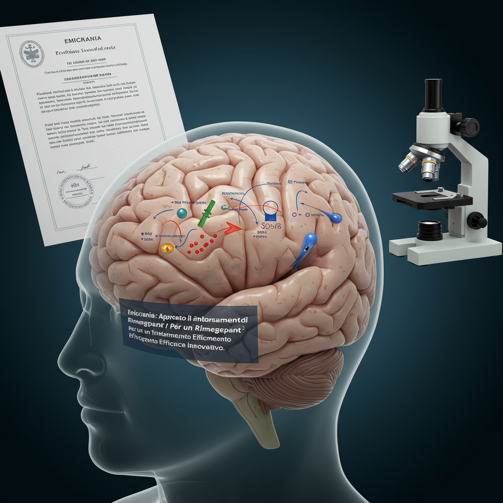 Emicrania: Approvato il Rimborsamento di Rimegepant per un Trattamento Efficace e Innovativo
