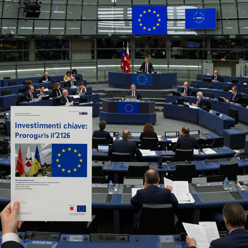 Investimenti Chiave: Il Parlamento Europeo Propone una Proroga dei Finanziamenti Pnrr oltre il 2026