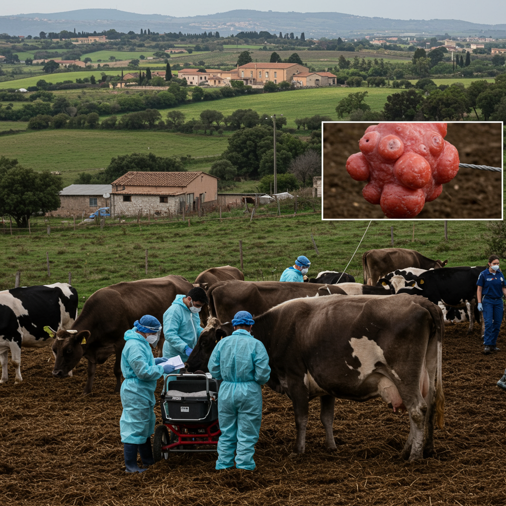 Lumpy Skin Disease: il nuovo rischio per i bovini italiani. La Sardegna attiva i protocolli di gestione dei focolai