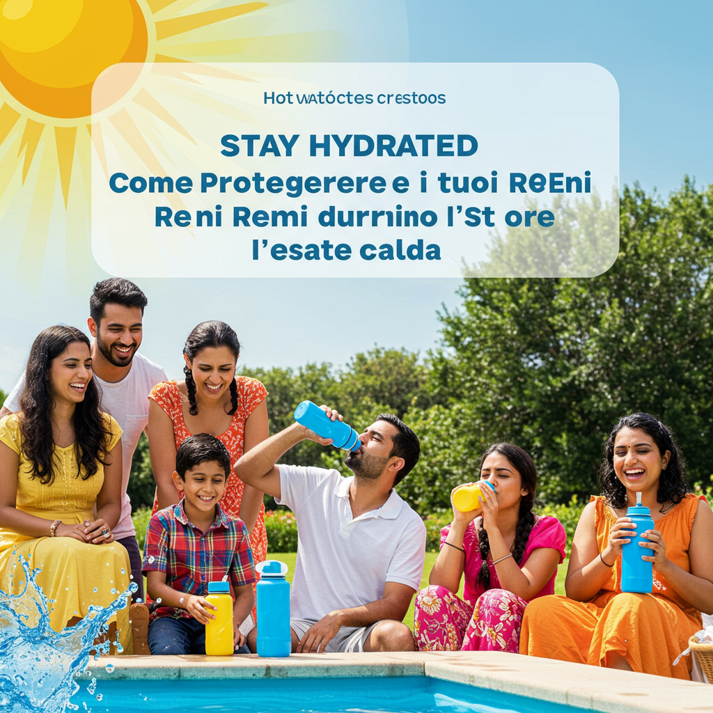 Stay Hydrated: Come Proteggere i Tuoi Reni durante l'Estate Calda