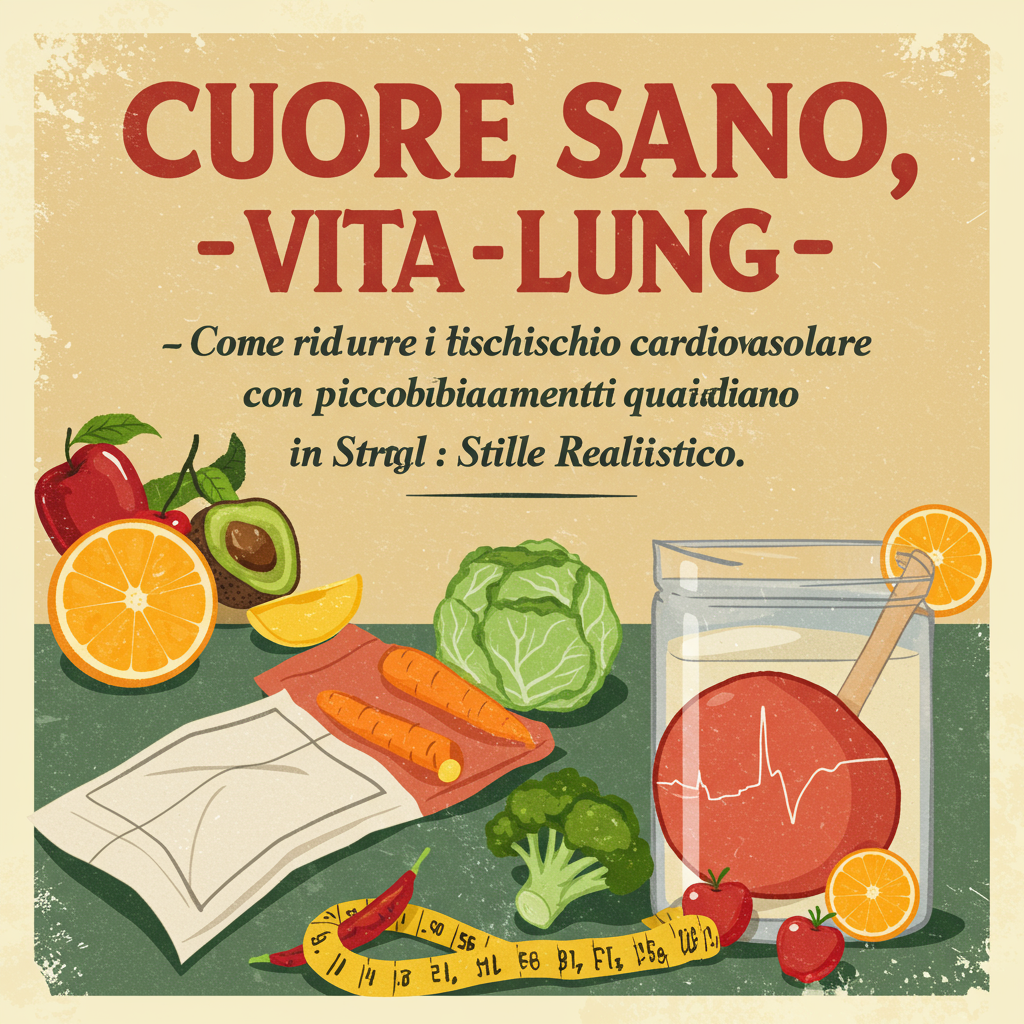 Cuore Sano, Vita Lunga: Come Ridurre il Rischio Cardiovascolare con Piccoli Cambiamenti quotidiani