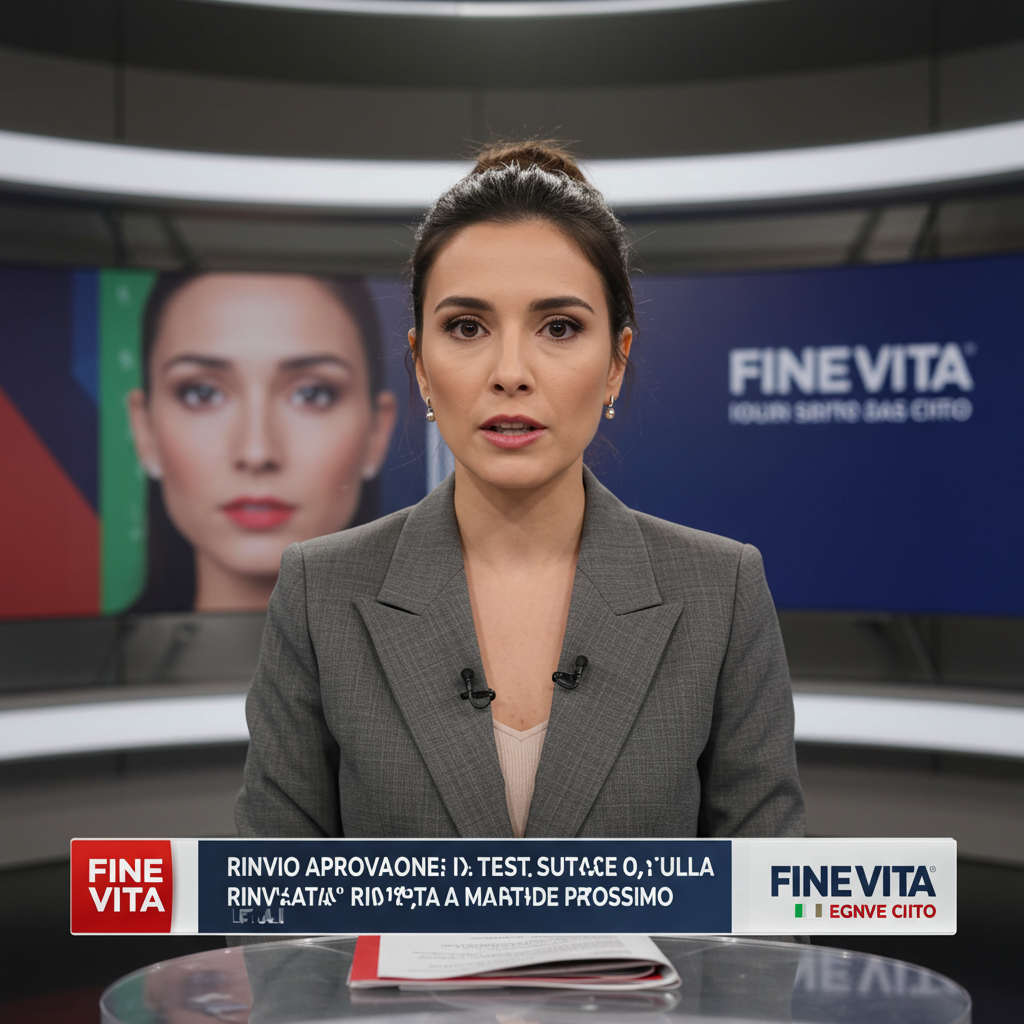 Fine Vita: Approvazione del Testo sulla Eutanasia Rinviata a Martedì Prossimo