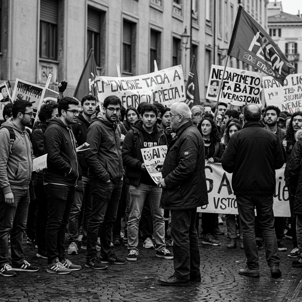 La protesta degli studenti e dei sindacati contro il Decreto Università: una lotta per i diritti accademici e il futuro dell'istruzione