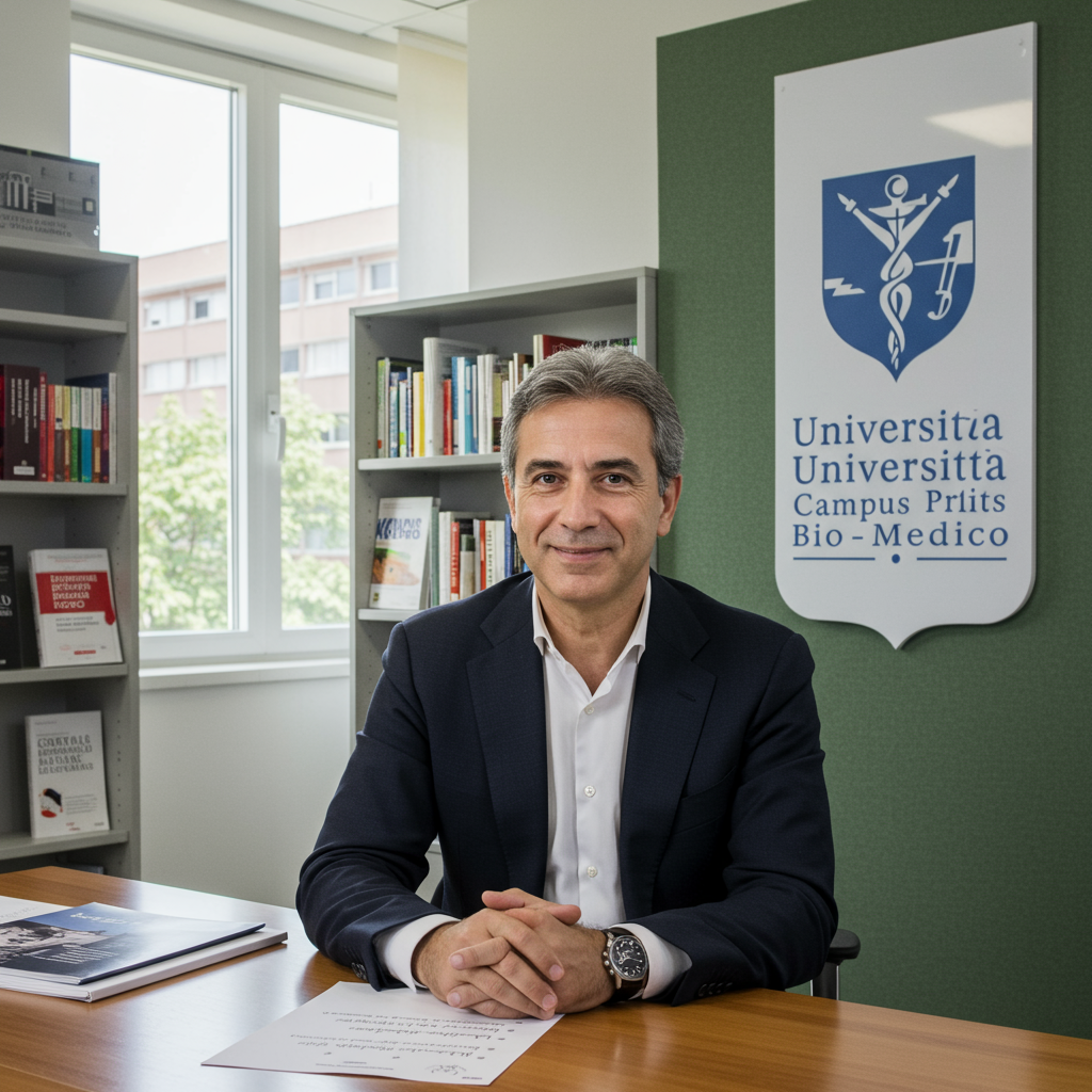 Un nuovo capitolo all'Università Campus Bio-Medico: Rocco Papalia assume il ruolo di rettore