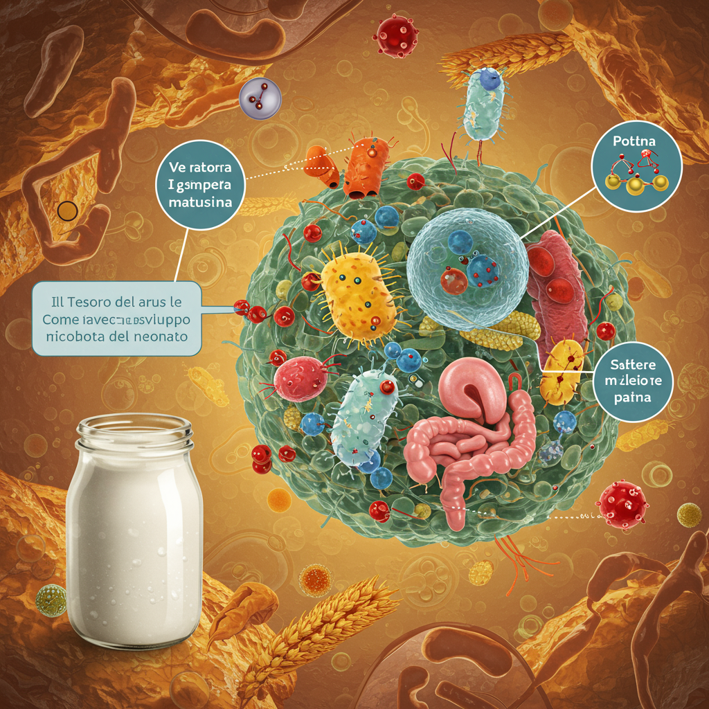 Il Tesoro del Latte Materno: Come Favorisce lo Sviluppo Salutare del Microbiota del Neonato