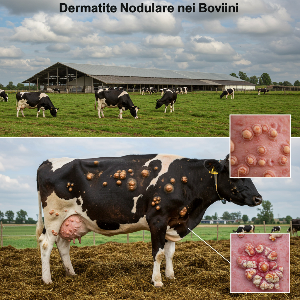 Dermatite Nodulare nei Bovini: Cause, Sintomi e Azioni di Prevenzione
