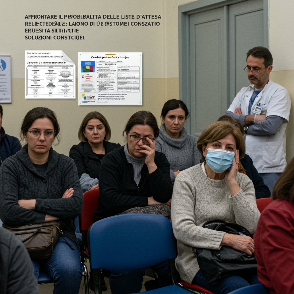 Affrontare il problema delle liste d'attesa nel sistema sanitario: la necessità di riforme e soluzioni concrete