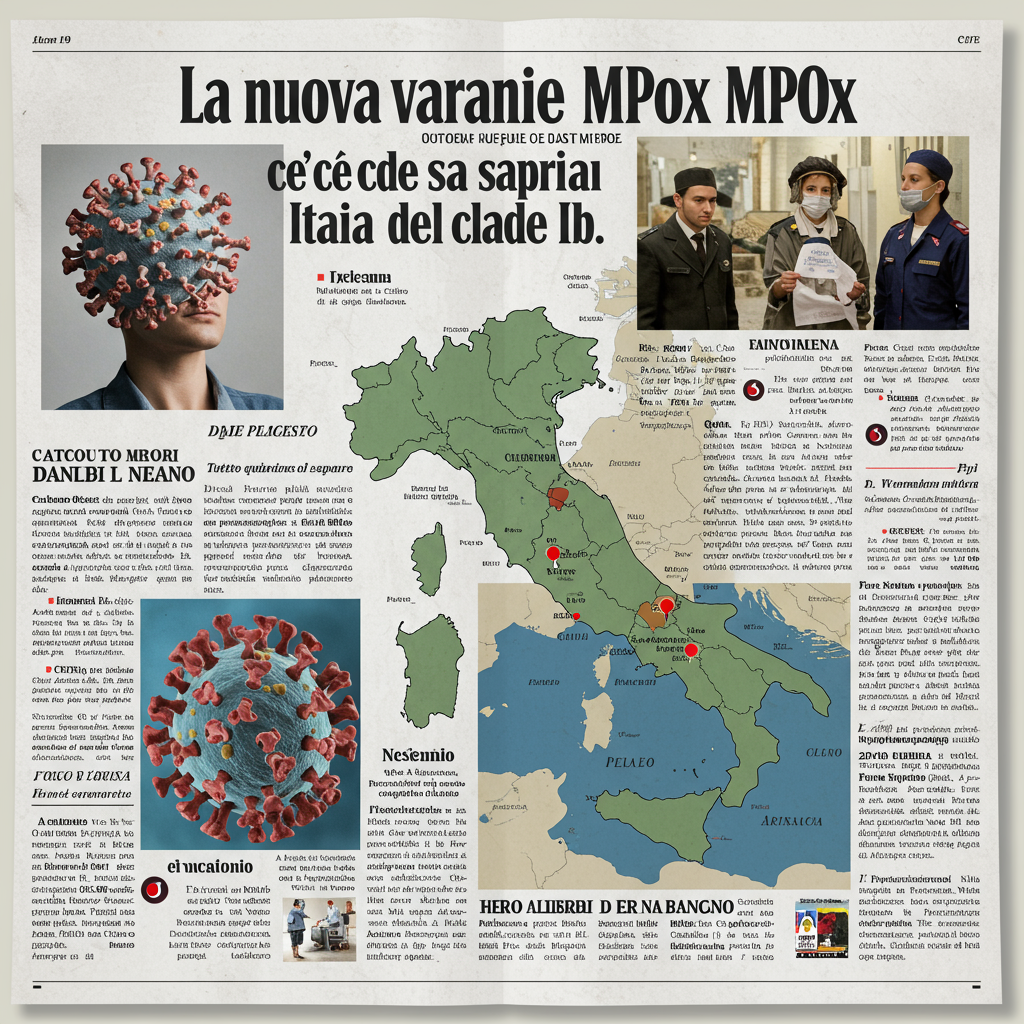 La nuova variante Mpox: tutto quello che c'è da sapere sul primo caso in Italia del clade Ib