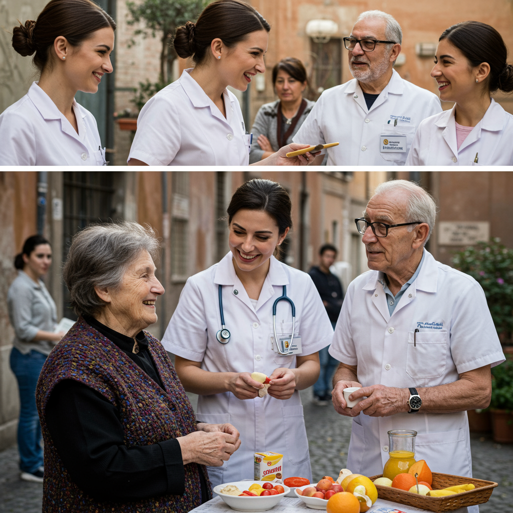 Il ruolo cruciale degli infermieri nella promozione della salute: un progetto innovativo a Roma