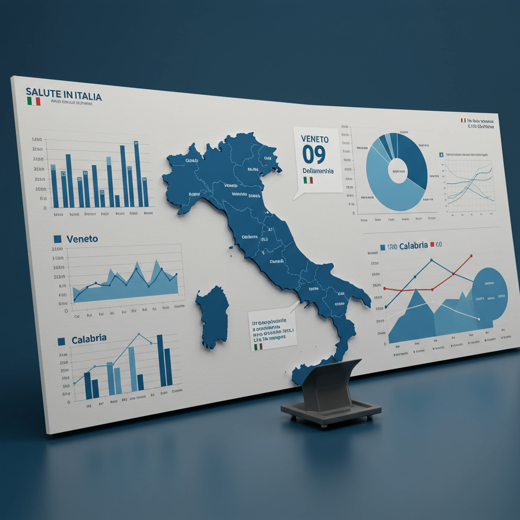 Salute in Italia: Il Veneto si conferma al top, la Calabria in coda. Analisi approfondita delle performance sanitarie regionali