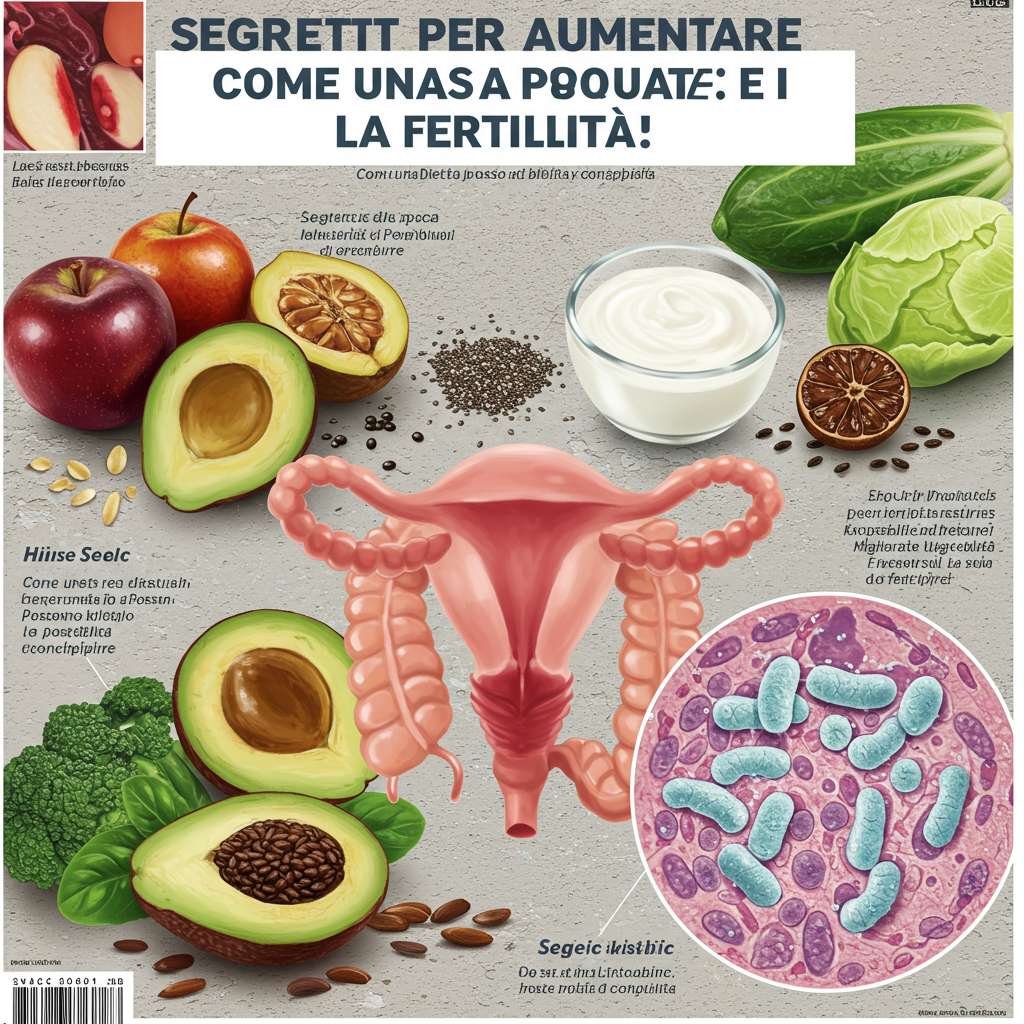 Segreti per Aumentare la Fertilità: Come una Dieta Adeguata e i Probiotici Possono Migliorare le Possibilità di Concepire