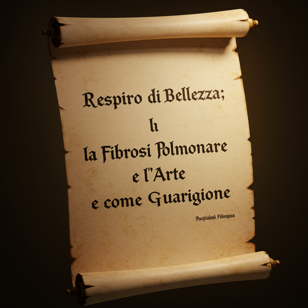 Respiro di Bellezza: la Fibrosi Polmonare e l'Arte come Guarigione