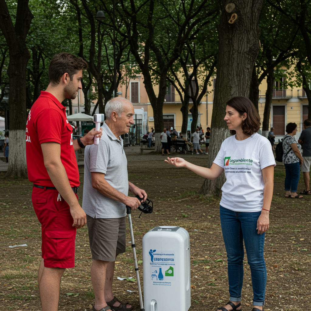 Insieme per affrontare le ondate di calore: Croce Rossa italiana e Legambiente uniti per proteggere i più vulnerabili