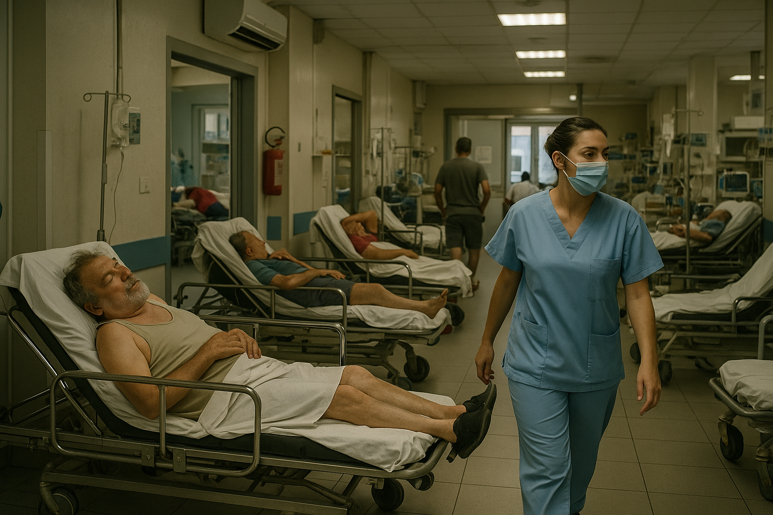 Caldo estivo e carenza di personale: il Pronto Soccorso di Novara sotto pressione