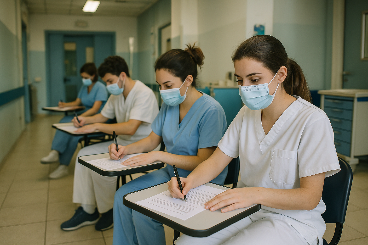 Concorso 1.000 infermieri in Puglia: disponibile la banca dati dei quiz