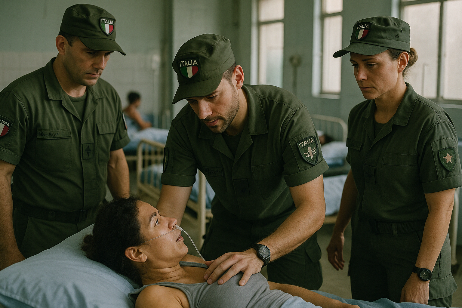 Emergenza in Venezuela: anche infermieri militari italiani nella missione di soccorso